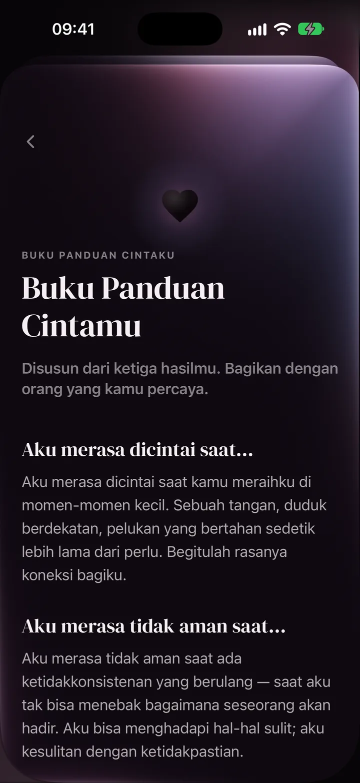 Buku Panduan Cinta LoveType