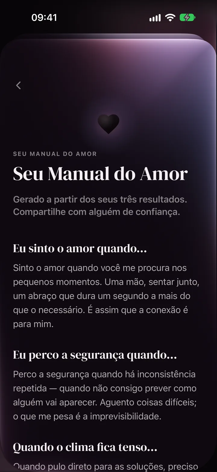 O Manual do Amor do LoveType